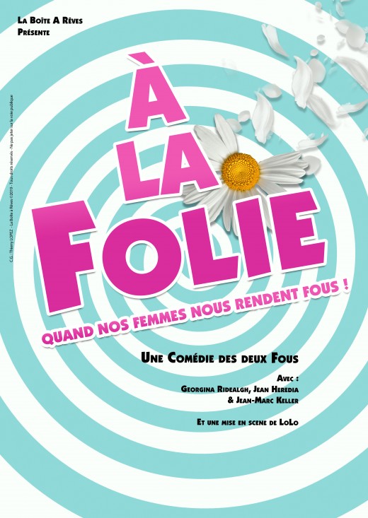 Affiche A LA FOLIE - Format A2